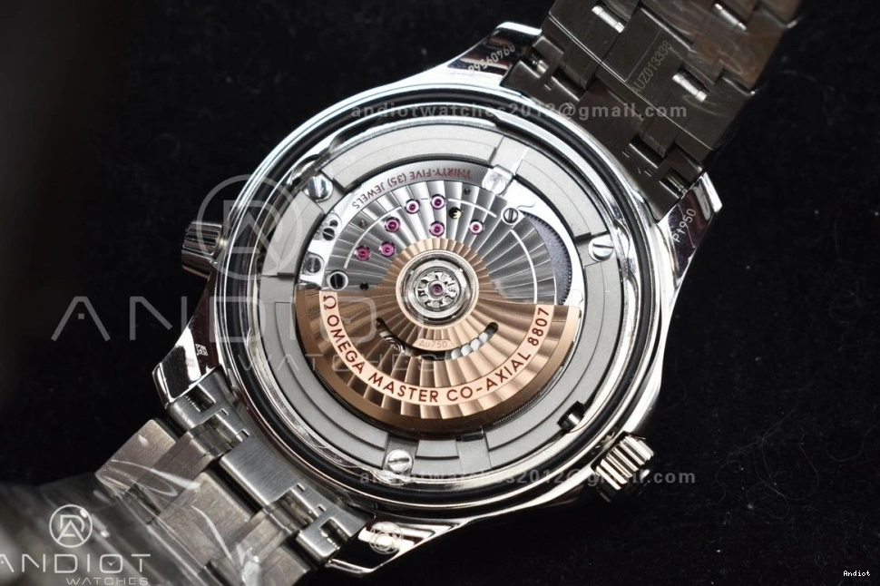 A8807 SS Edition Dial VSF Gray on Seamaster Best 300M 1:1 Platinum Bracelet 007 0124